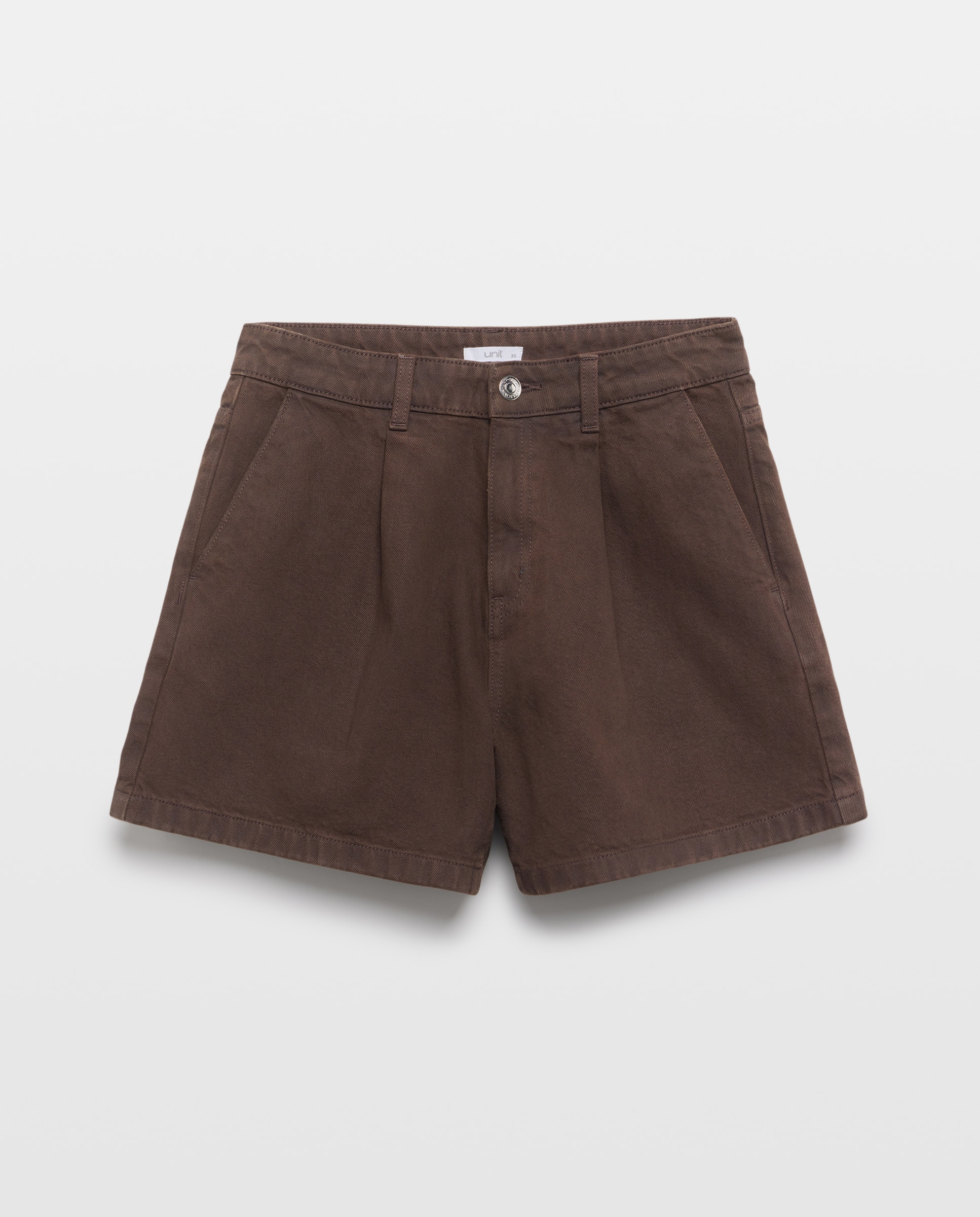 Short de mujer con pinzas Multicolor-4