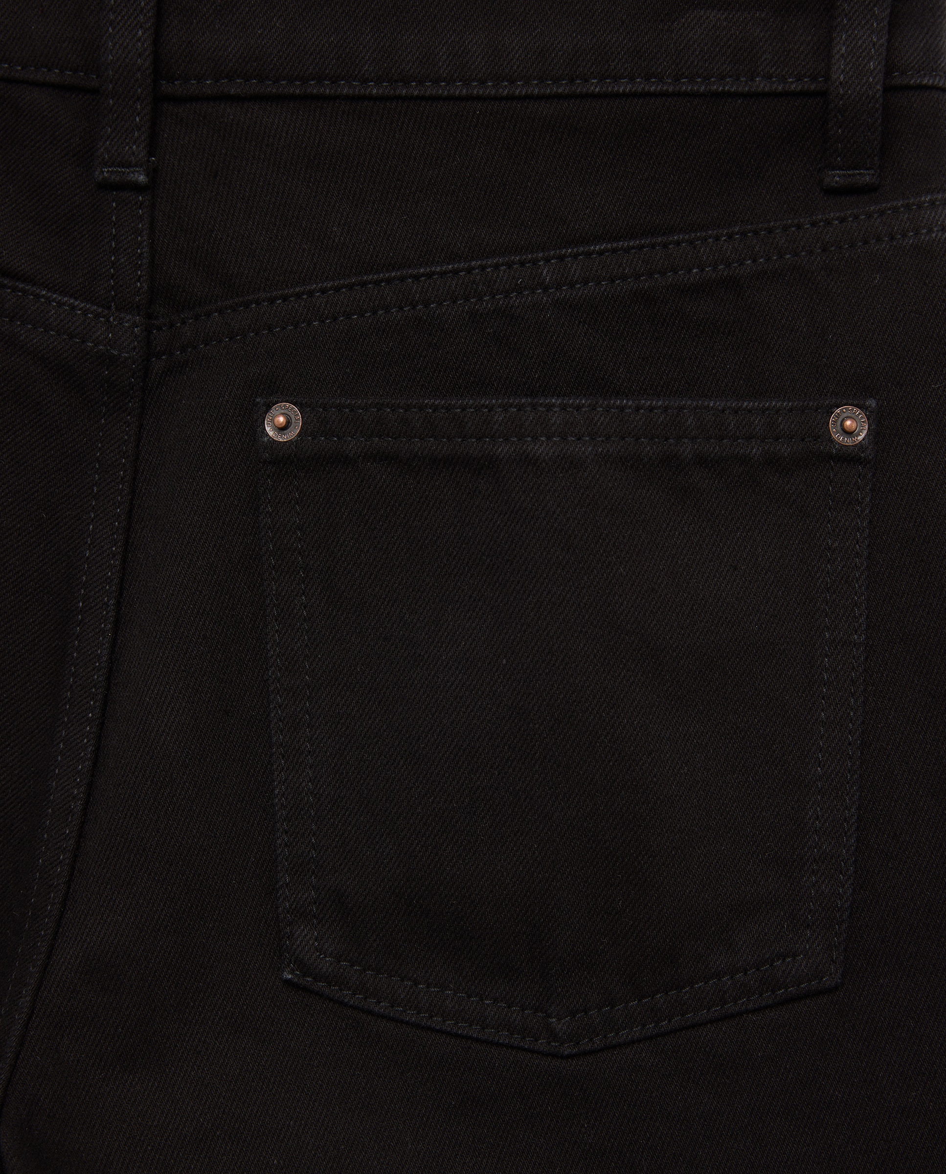 Short de mujer denim Negro intenso-5