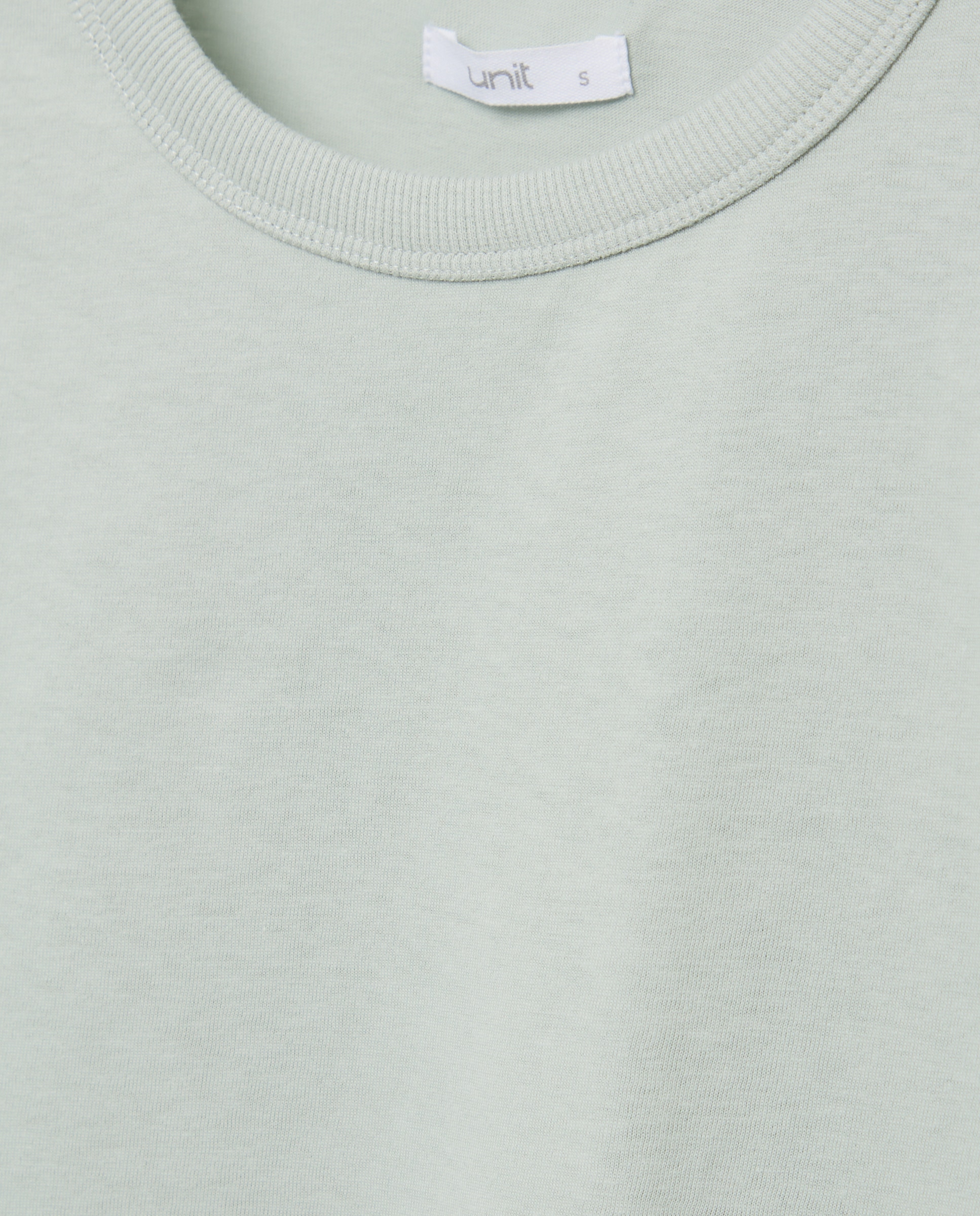 Camiseta básica de mujer cuello caja 582 Verde agua-6