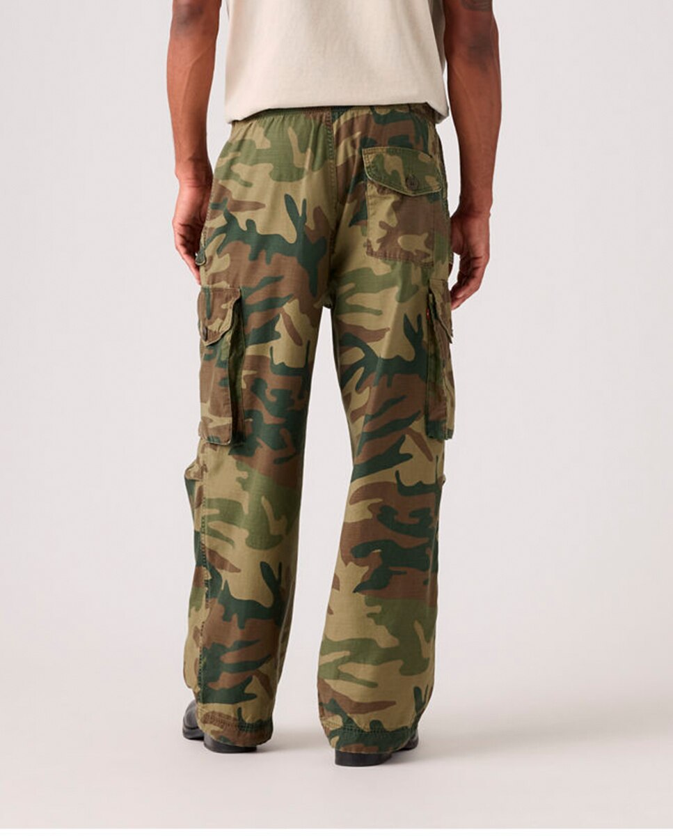 Calças Baggy Field Cargo™ Verde-militar-3