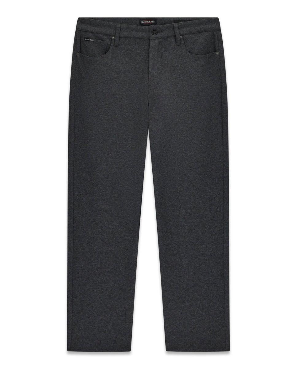 Pantalón G16 Interlock de hombre - Guess Jeans - Negro Negro-5