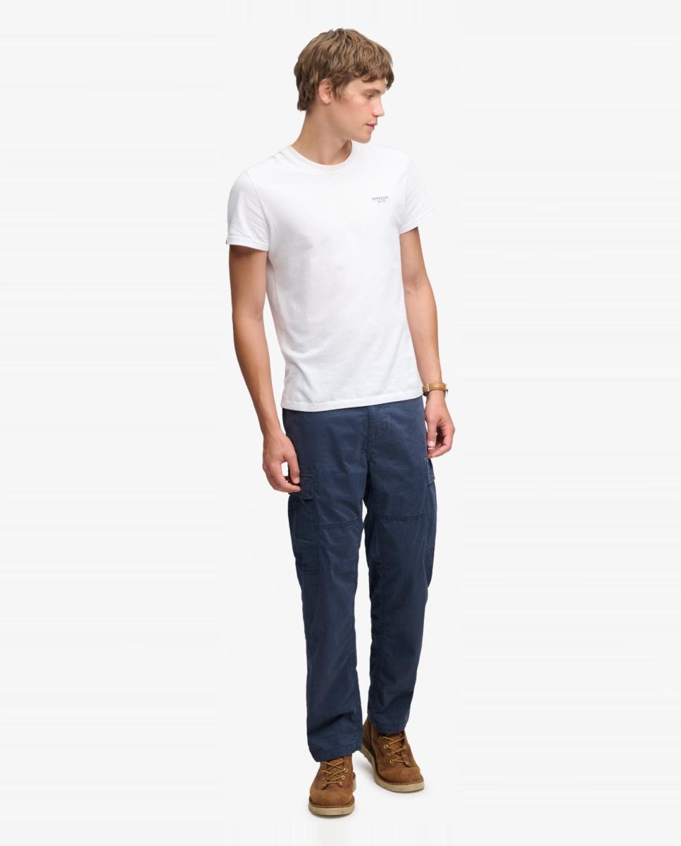 Imagen 0 de Pantalón cargo regular tapered de hombre Azul marino