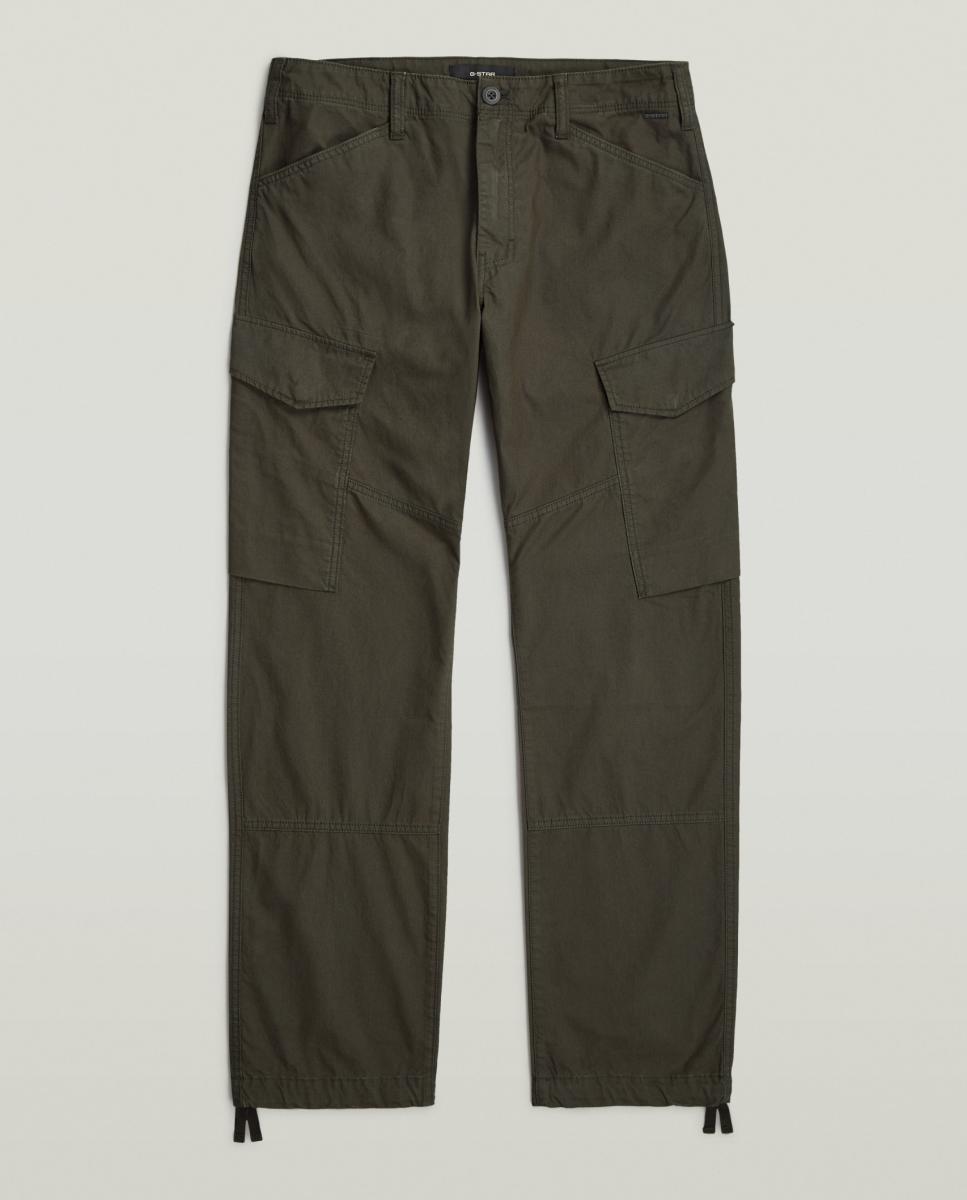 Pantalón de hombre estilo cargo y corte regular - G-Star - Gris Gris-6