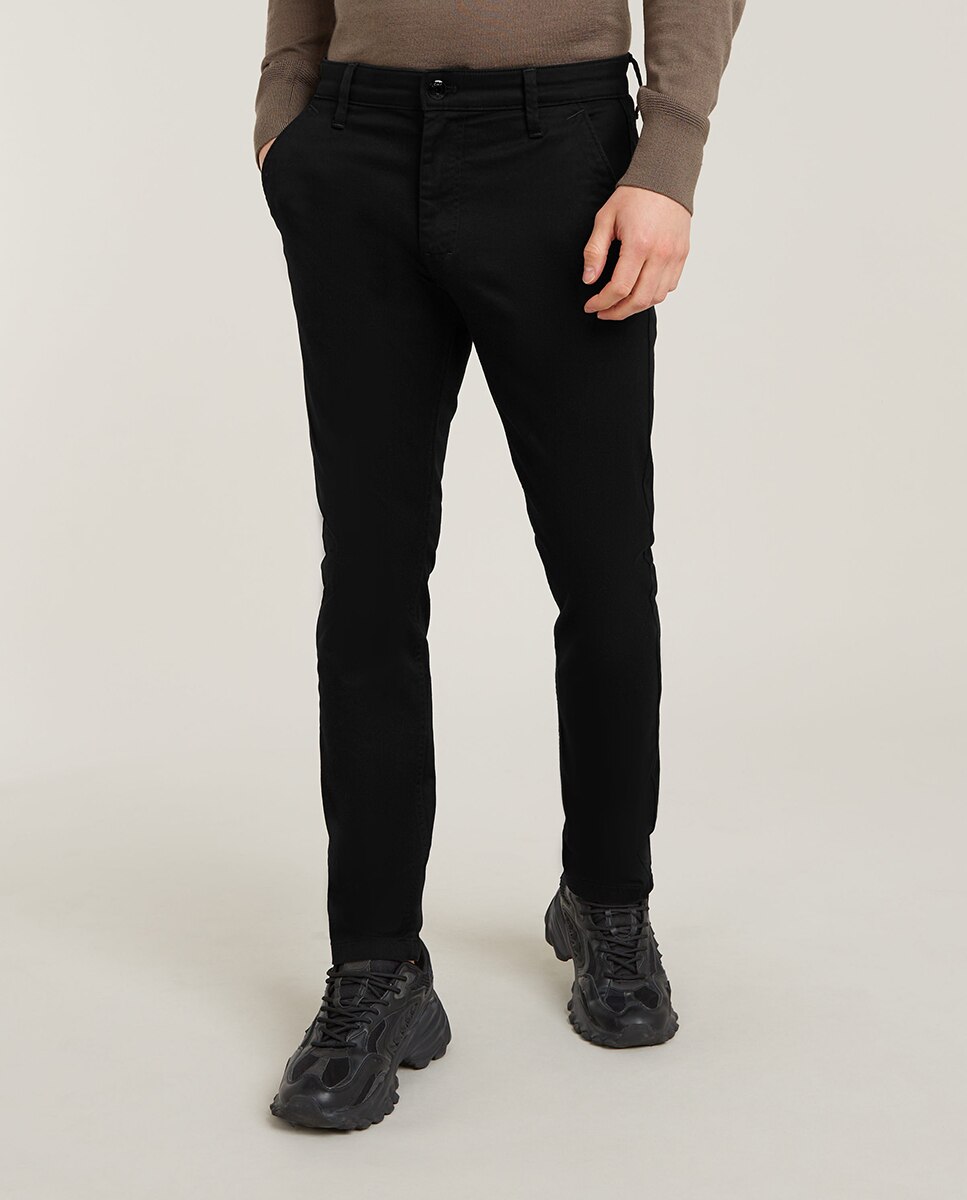Pantalones Chino 3.0 de hombre - G-Star - Negro Negro-2