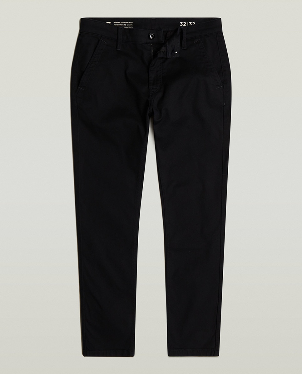 Pantalones Chino 3.0 de hombre - G-Star - Negro Negro-7