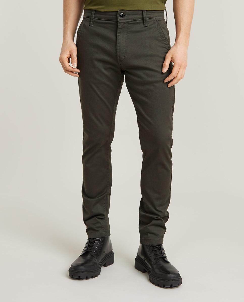 Pantalones Chino 3.0 de hombre - G-Star - Gris Gris-2