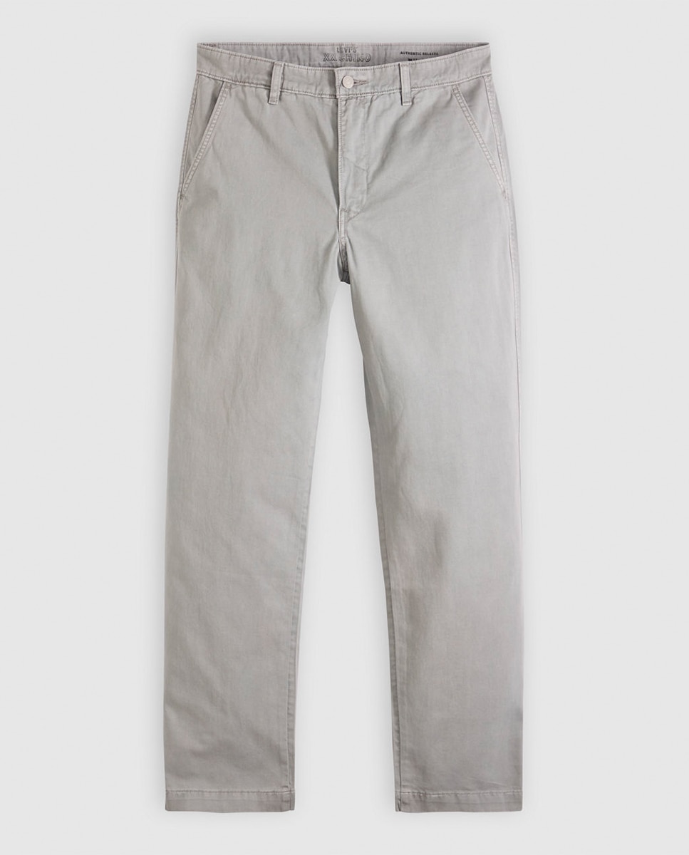 Calças Chino XX Authentic Relaxed™ de Algodão para Homem Salmão-5