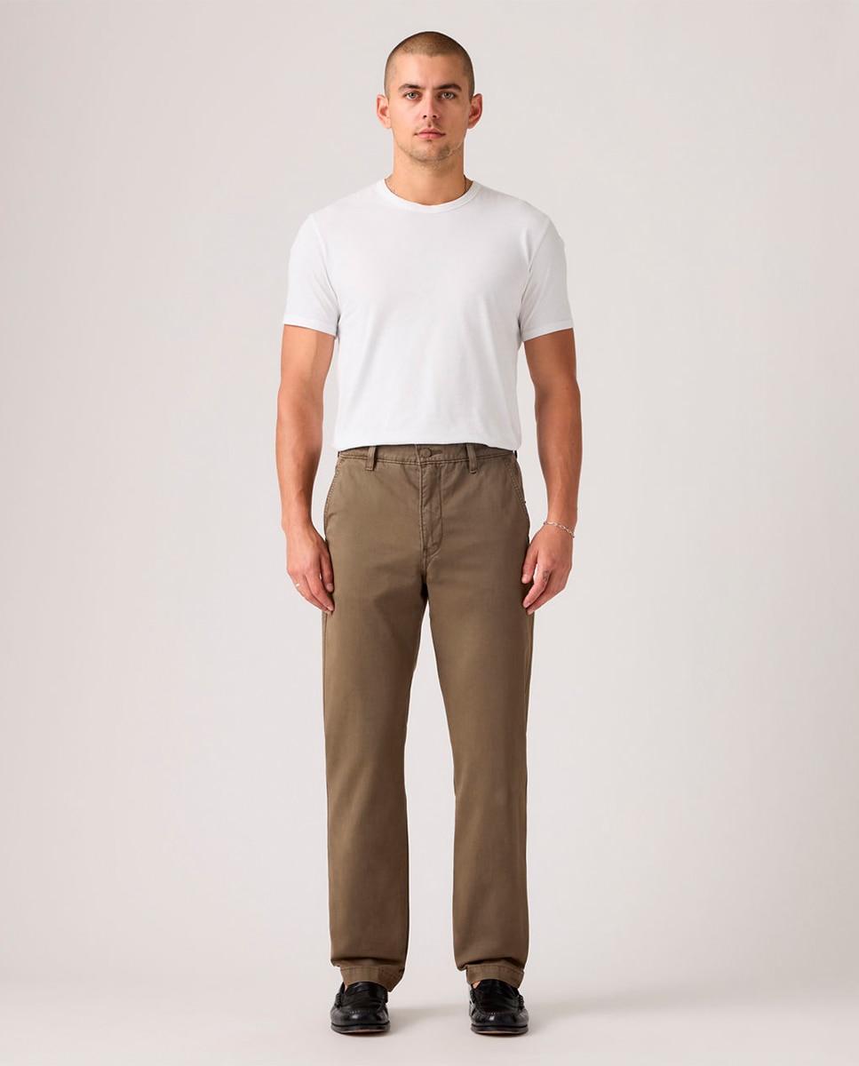 Imagem 0 de Calças Chino XX Authentic Relaxed™ de Algodão para Homem