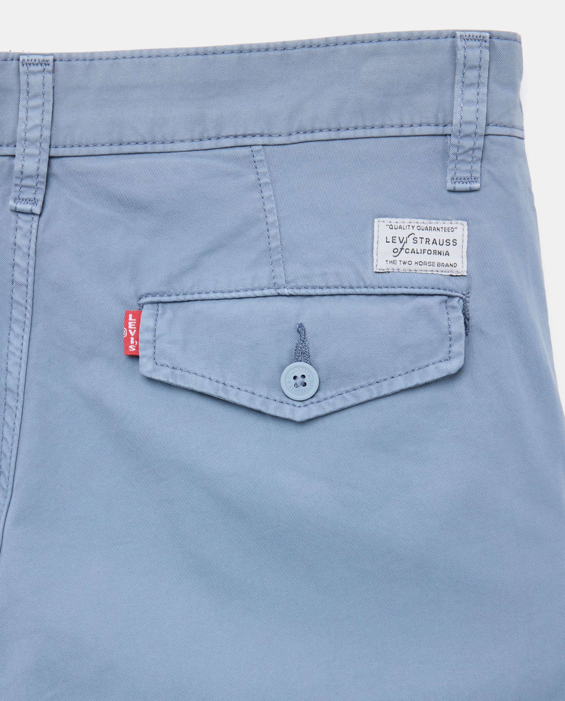 Calças Chino XX Authentic Relaxed™ de Algodão para Homem Pedra-2