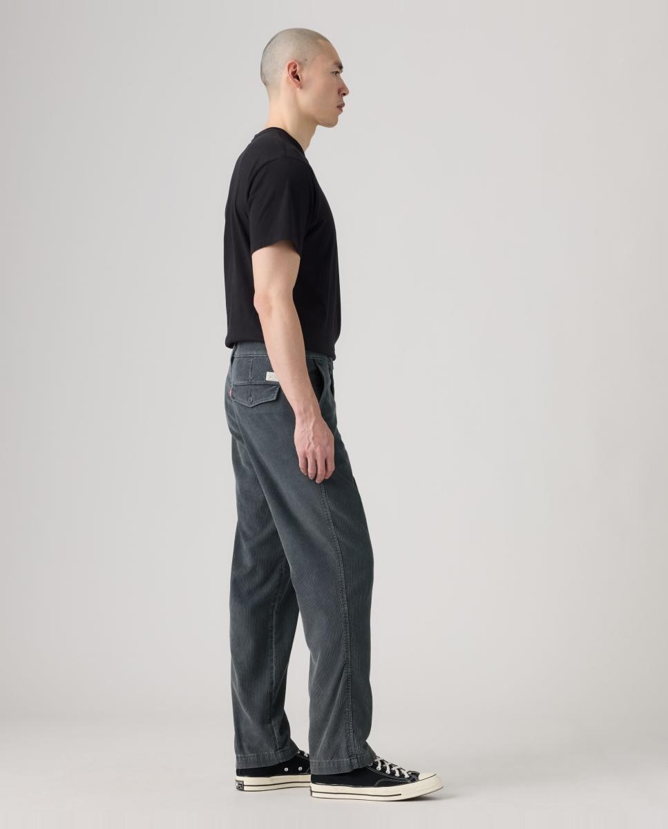 Chino de hombre XX Authentic Relaxed? de algodón - Levi's - Verde oscuro Verde oscuro-4