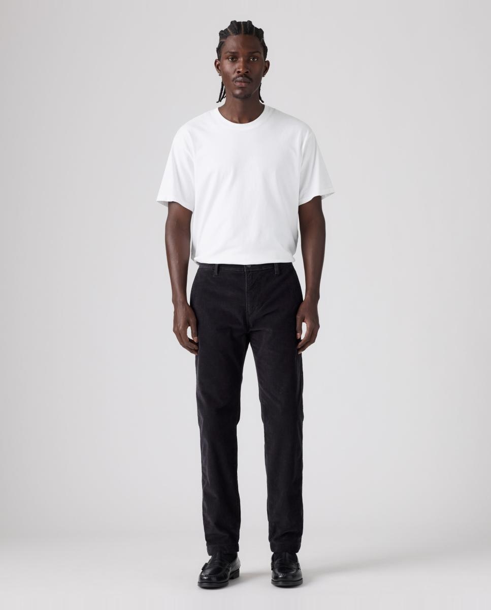 Chino de hombre regular XX Std? con toque de lino - Levi's - Negro Negro-1