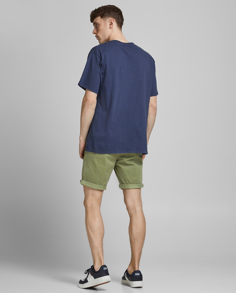 Bermudas chino verdes Verde-acinzentado-2