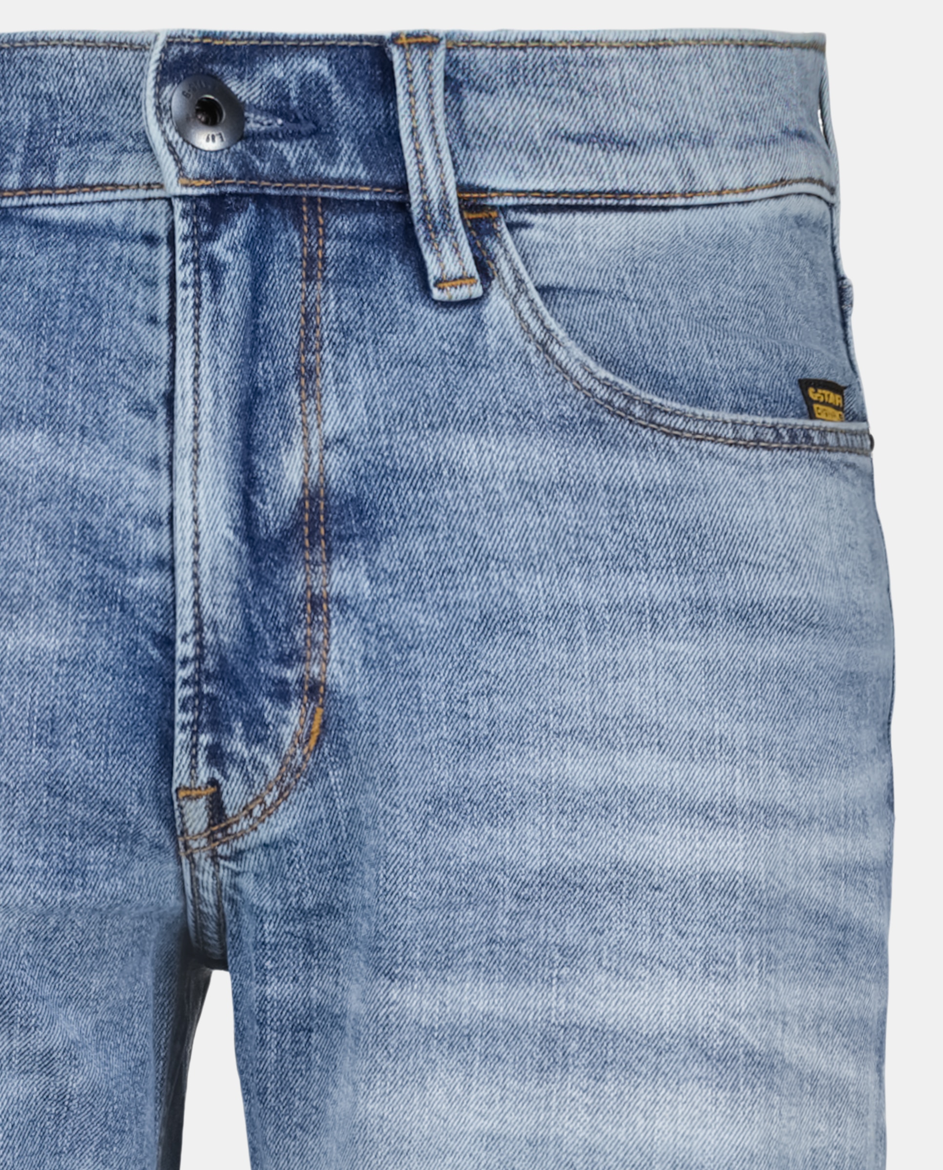 Bermudas de Ganga Regular Azul-5