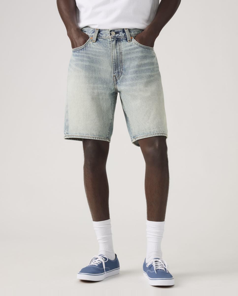 Bermudas de Ganga 468 Loose Azul-claro-2