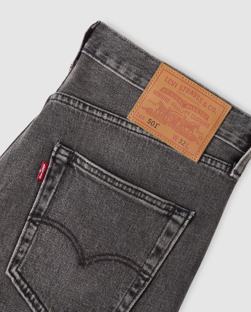 Bermudas de Ganga 501® Original de Algodão Cinzento-escuro-6