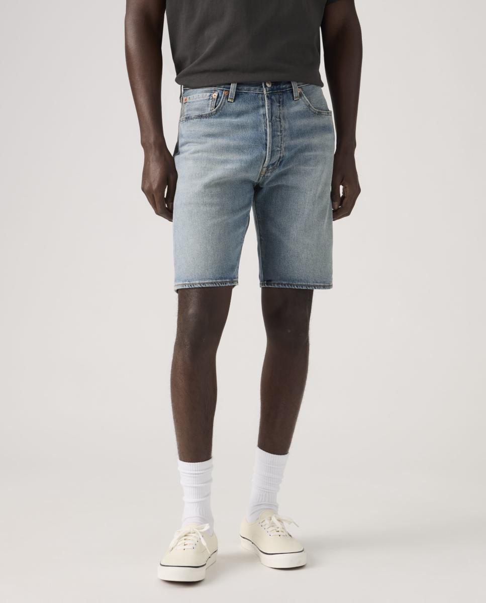 Bermudas de Ganga 501® Original de Algodão Azul-2