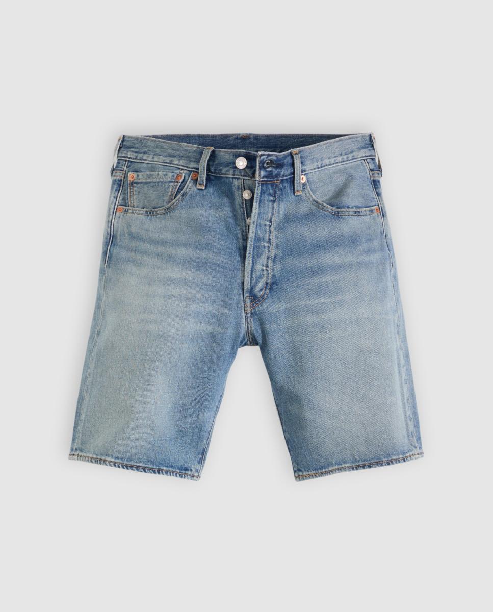 Bermudas de Ganga 501® Original de Algodão Azul-5