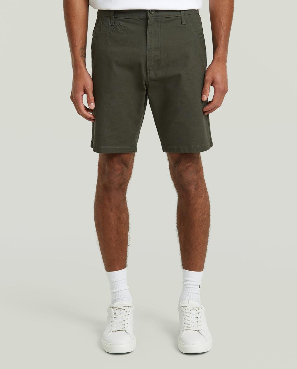 Bermudas Chino Bronson Justas Cinzento-2