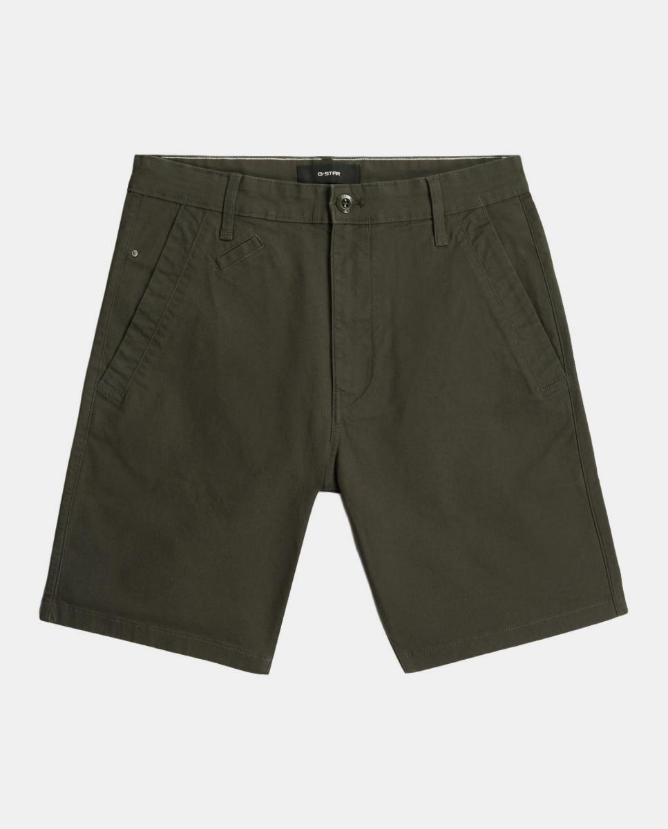 Bermudas Chino Bronson Justas Cinzento-7