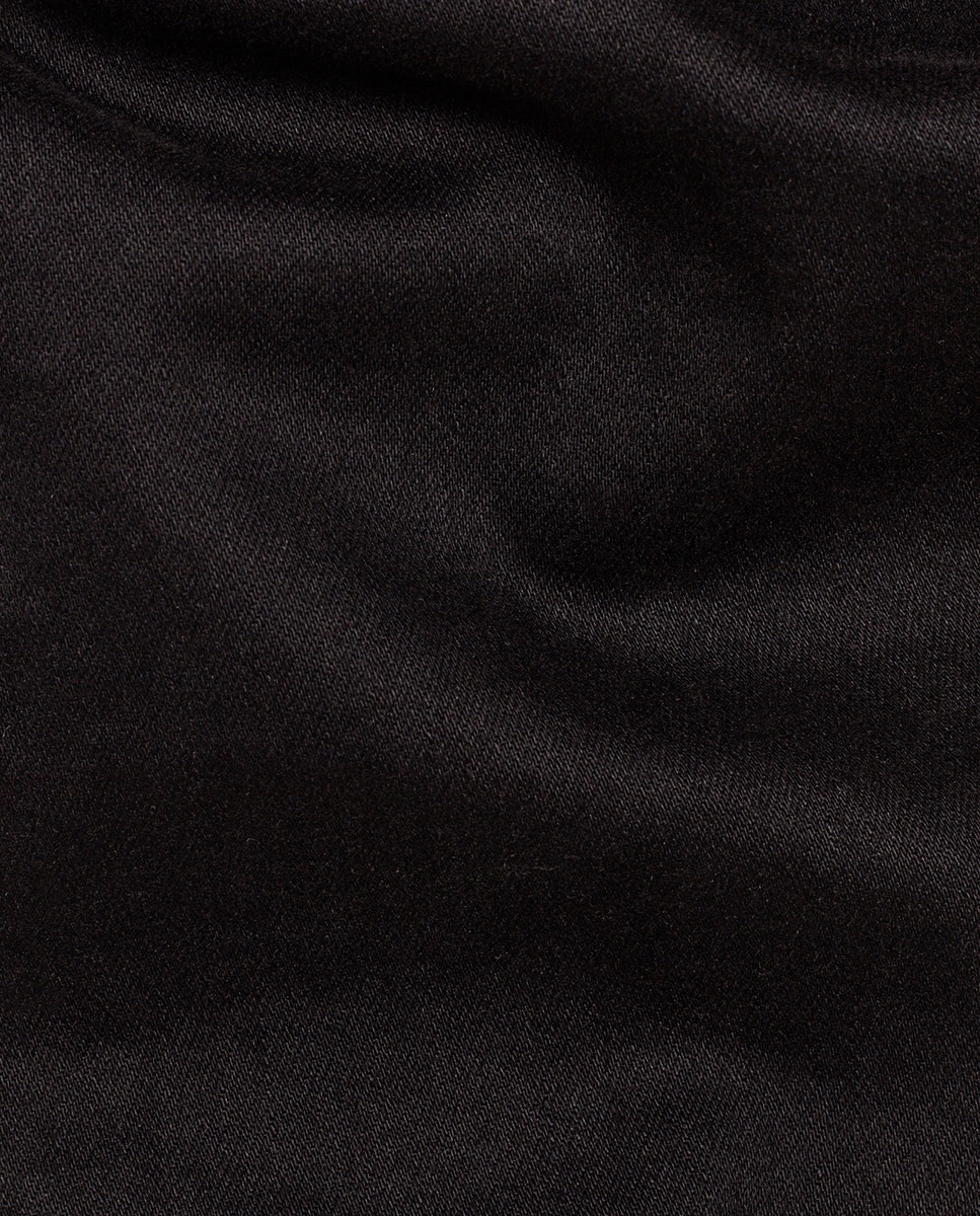 Jeans 3301 slim pretas de homem Preto-7