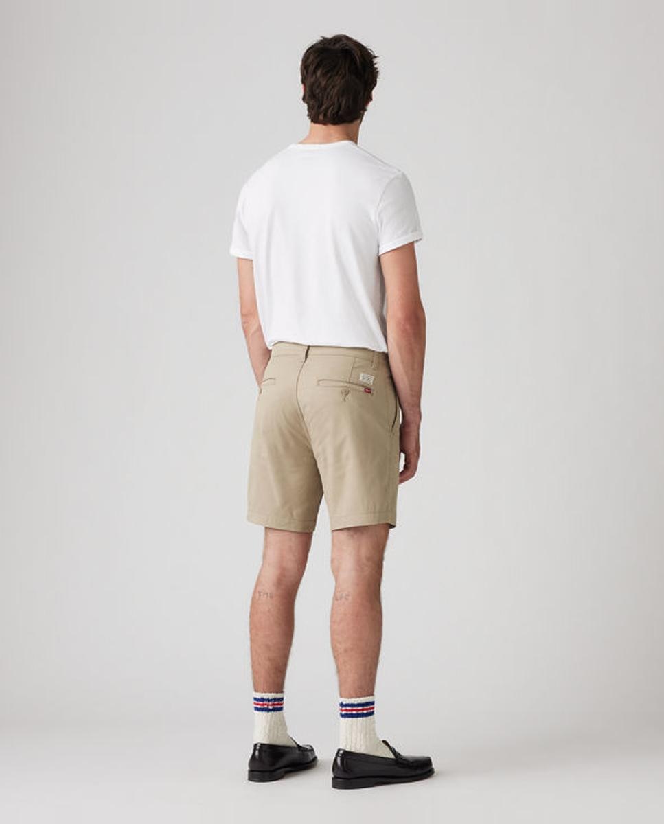 Bermudas chino bege Bege-3