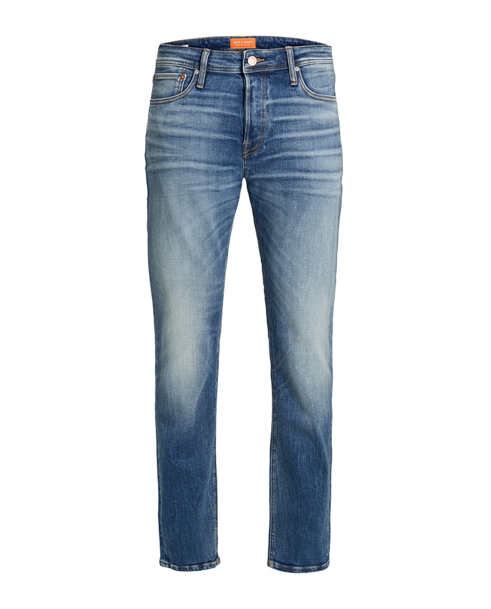 Jeans Mike relaxed comfort azuis Azul-6