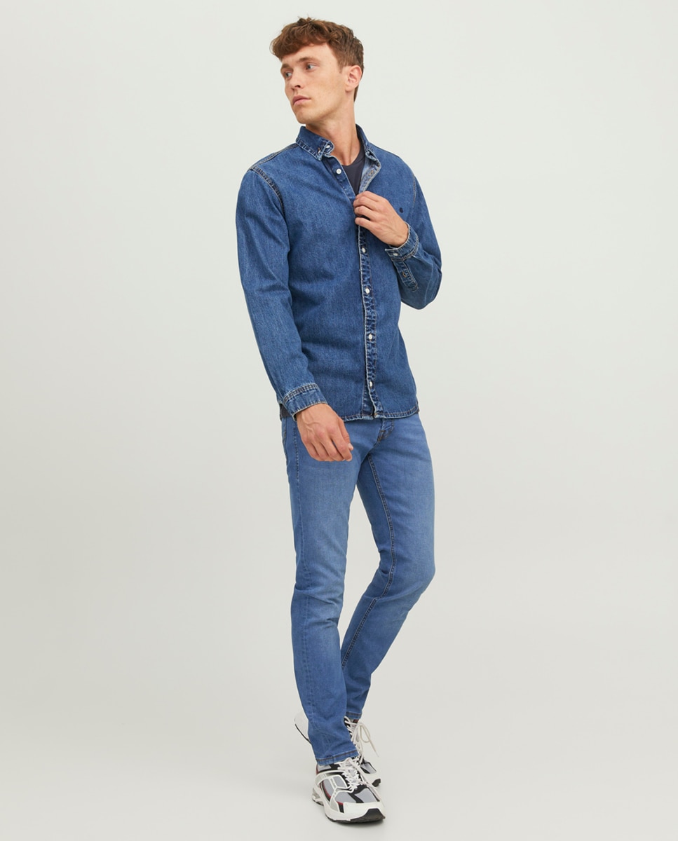 Jeans Glenn Slim Azul-1