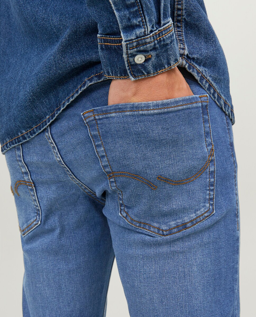 Jeans Glenn Slim Azul-5