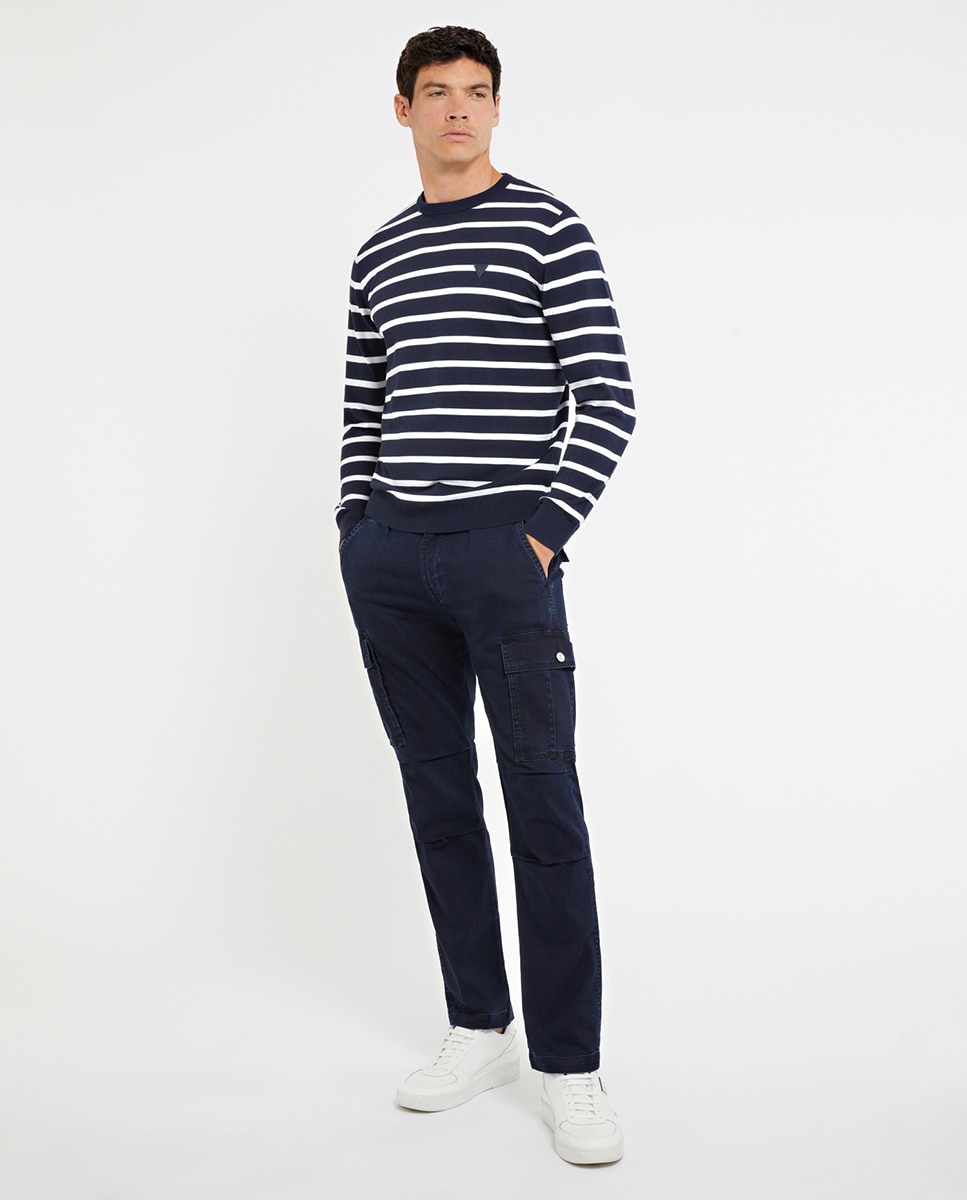 Calças sportswear de homem Azul-marinho-1