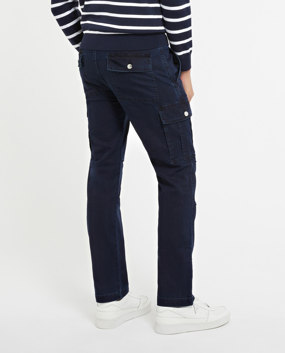 Calças sportswear de homem Azul-marinho-2