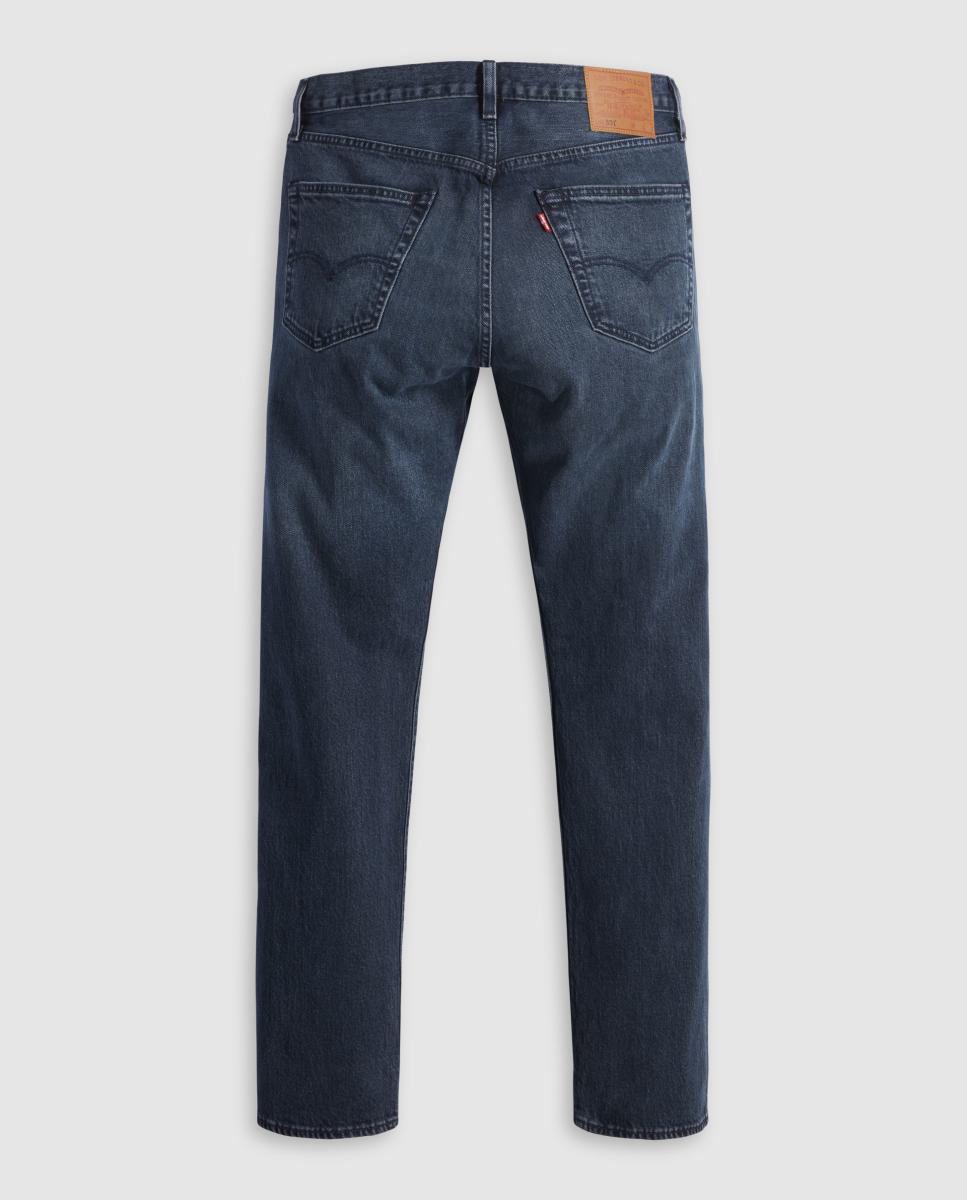 Jeans 501® Original Straight Stretch Azul-marinho-7