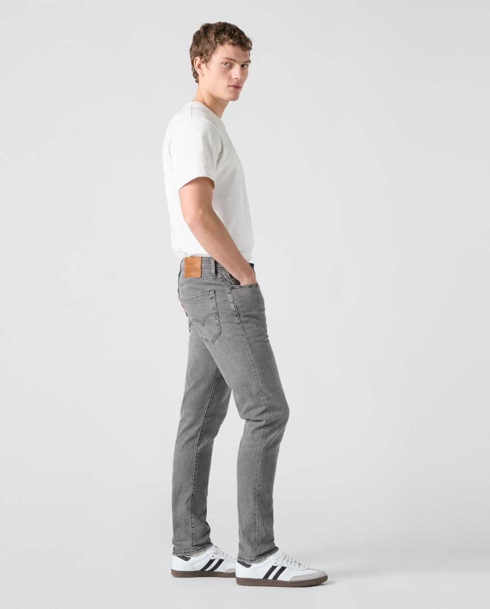 Jeans 512™ Slim Tapered Stretch Cinzento-4