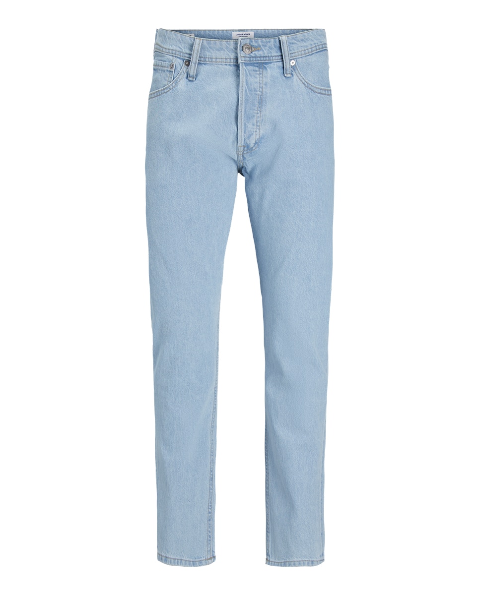 Jeans Loose Fit de Cintura Baixa Azul-6