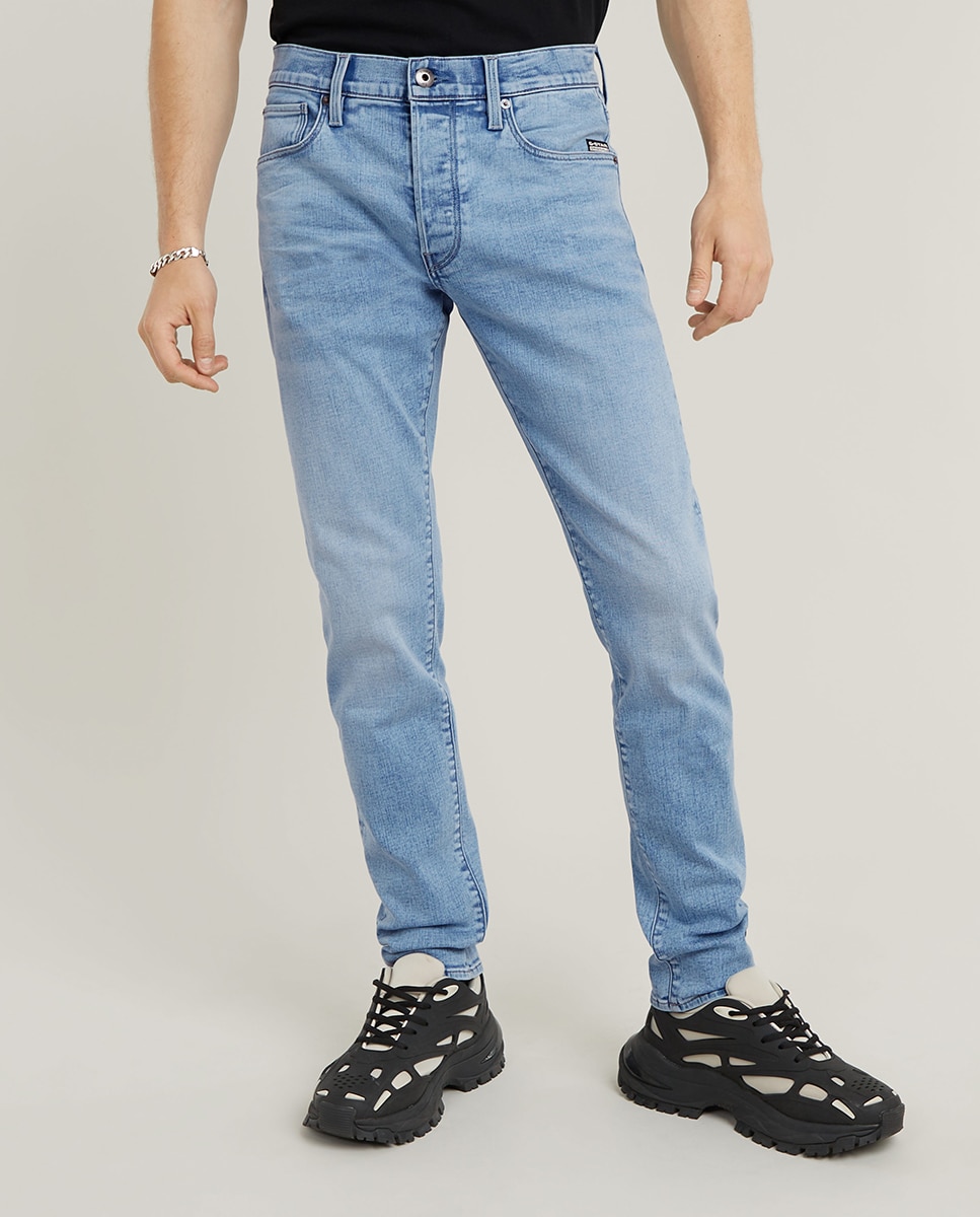 Jeans G-Star 3301 Slim Azul-claro-2