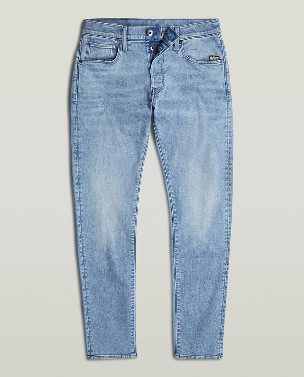 Jeans G-Star 3301 Slim Azul-claro-1