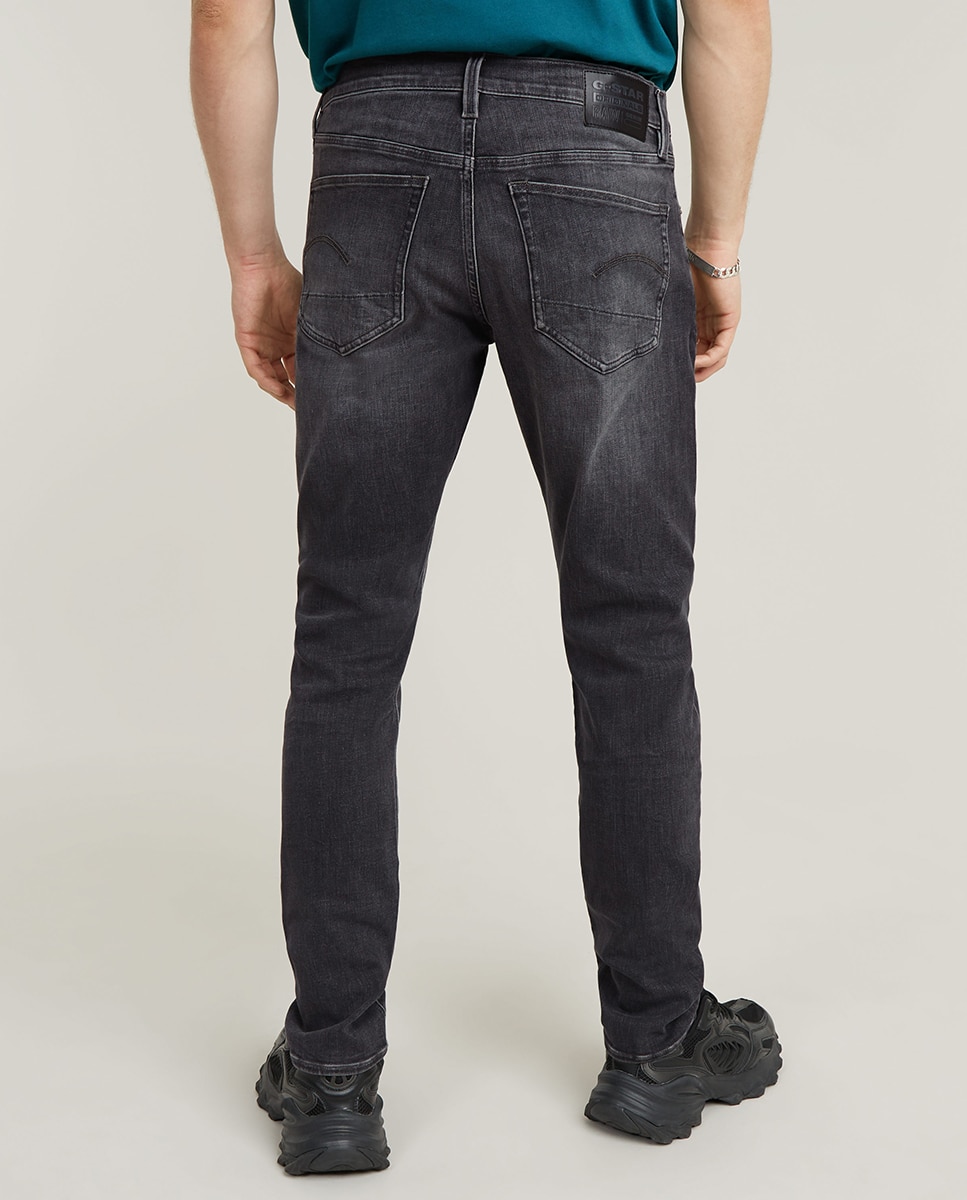 Jeans G-Star 3301 Slim Preto-3