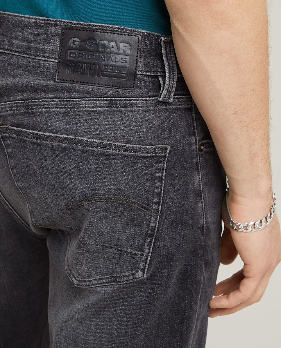 Jeans G-Star 3301 Slim Preto-5