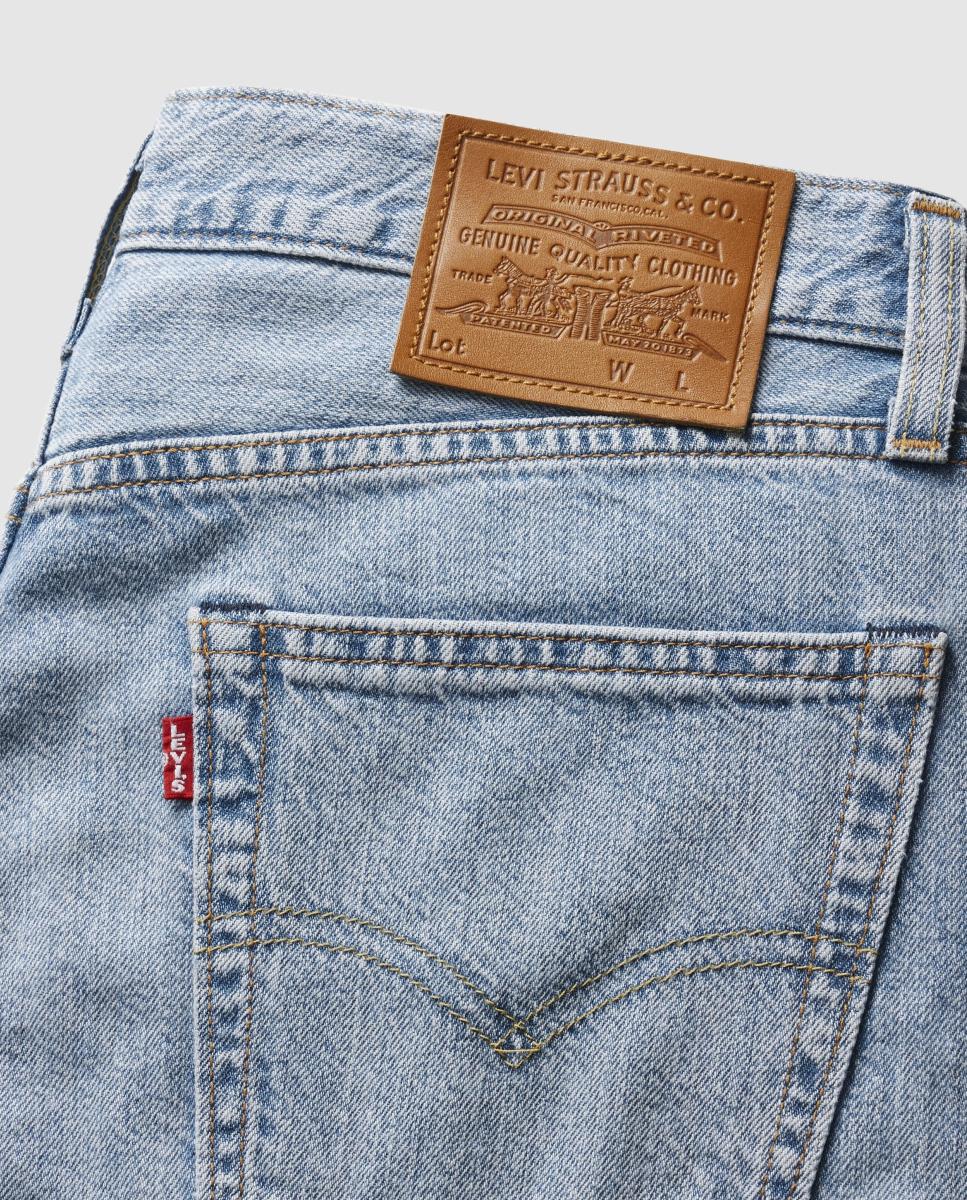 Vaquero de hombre 555™ Relaxed Straight con toque de lino - Levi's - Azul claro Azul claro-6