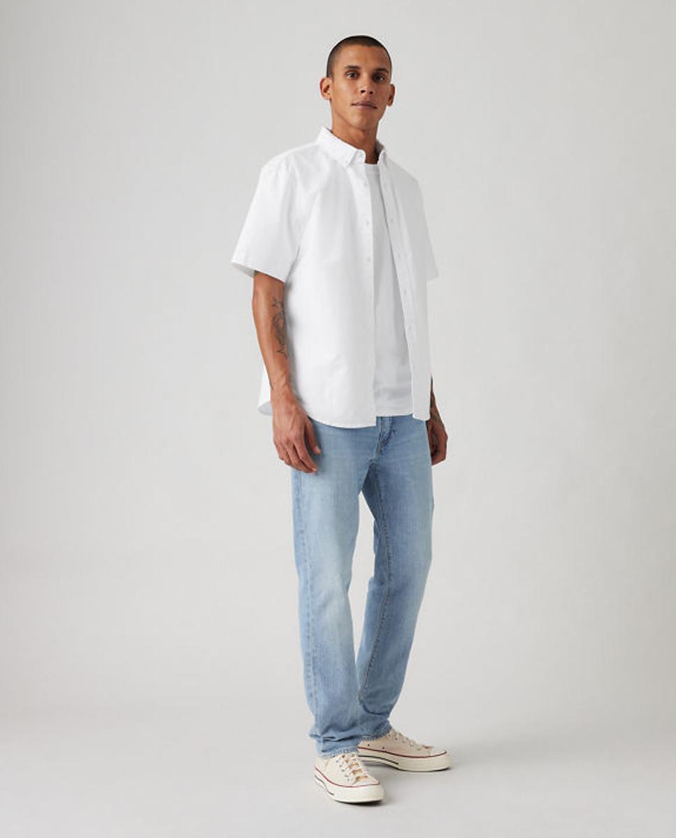 Jeans 511™ Slim com Toque de Linho Azul-claro-8