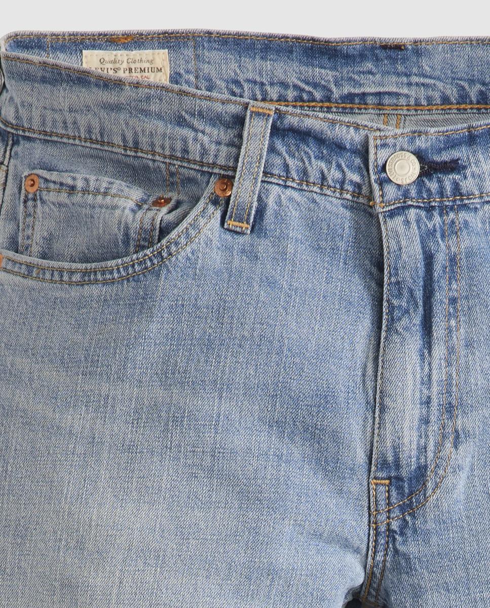 Jeans 511™ Slim com Toque de Linho Azul-claro-7