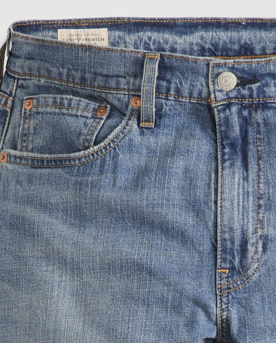 Jeans 502™ Taper com Toque de Linho Azul-7
