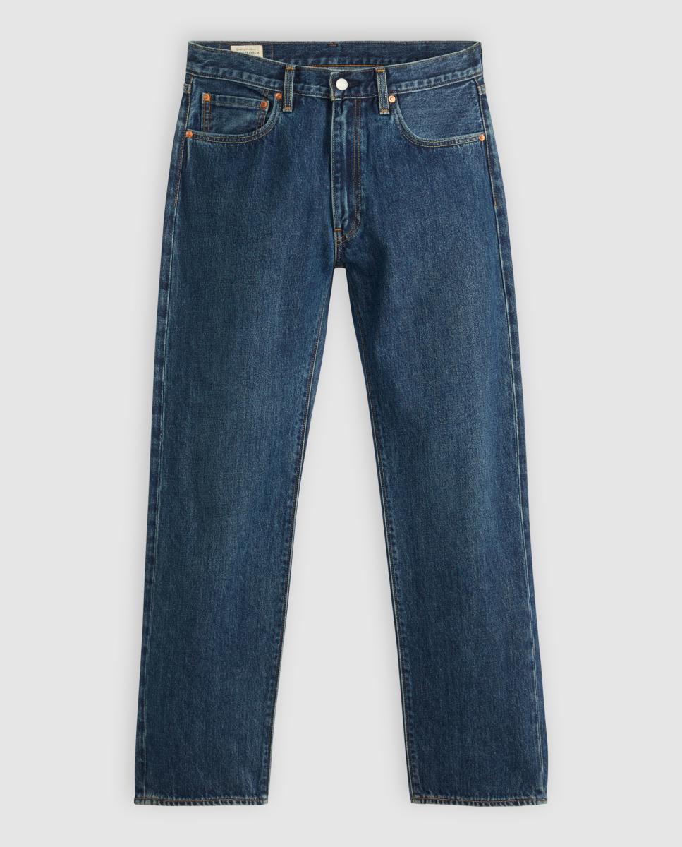 Jeans 502™ Taper com Toque de Linho Azul-claro-6