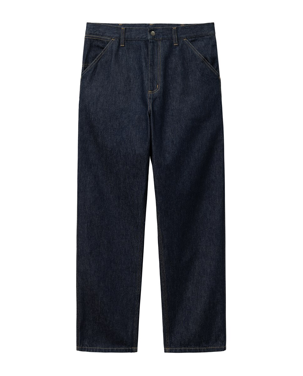 Calças Single Knee Pant Azul-4