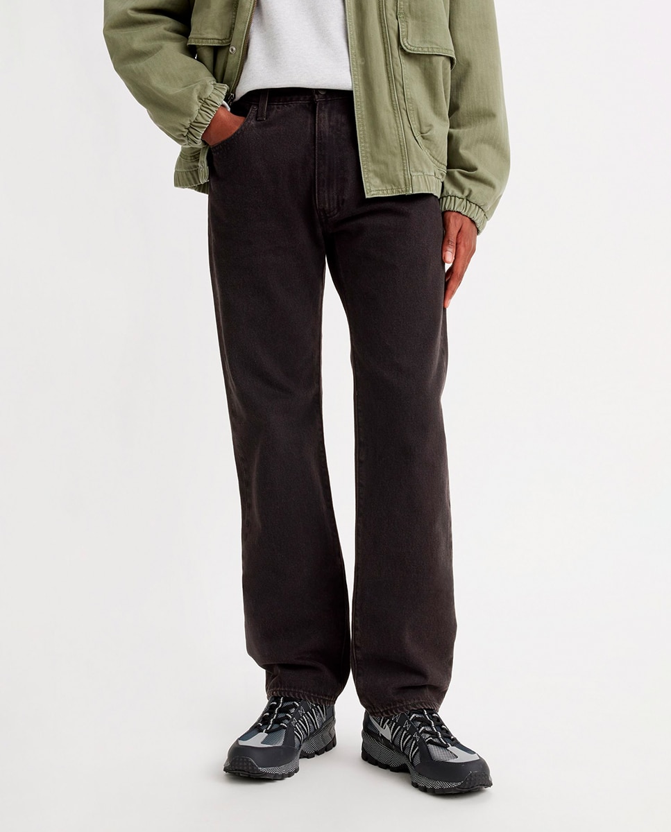 Jeans 555™ Relaxed Straight Preto-2