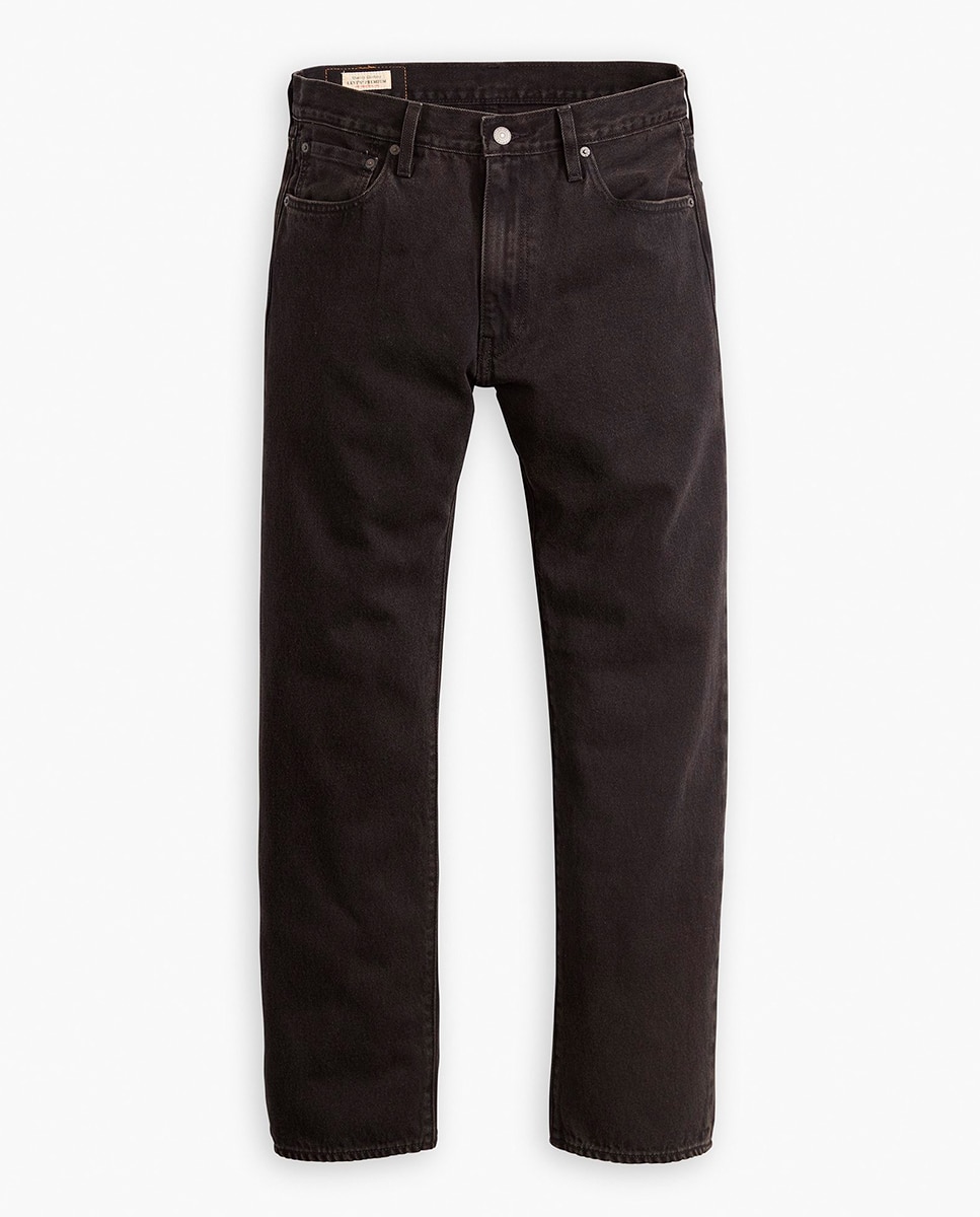 Jeans 555™ Relaxed Straight Preto-5