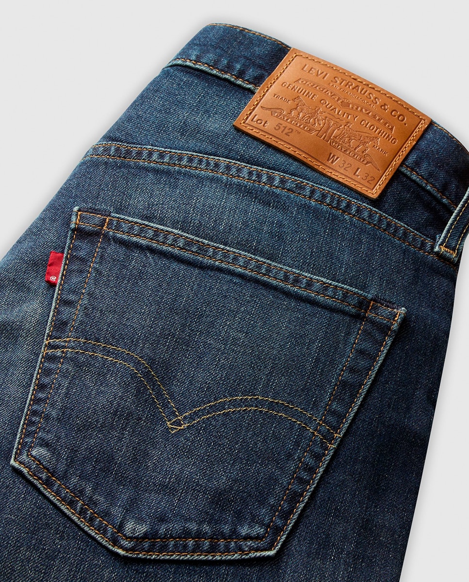 Jeans 512™ Slim Tapered Stretch Azul-6