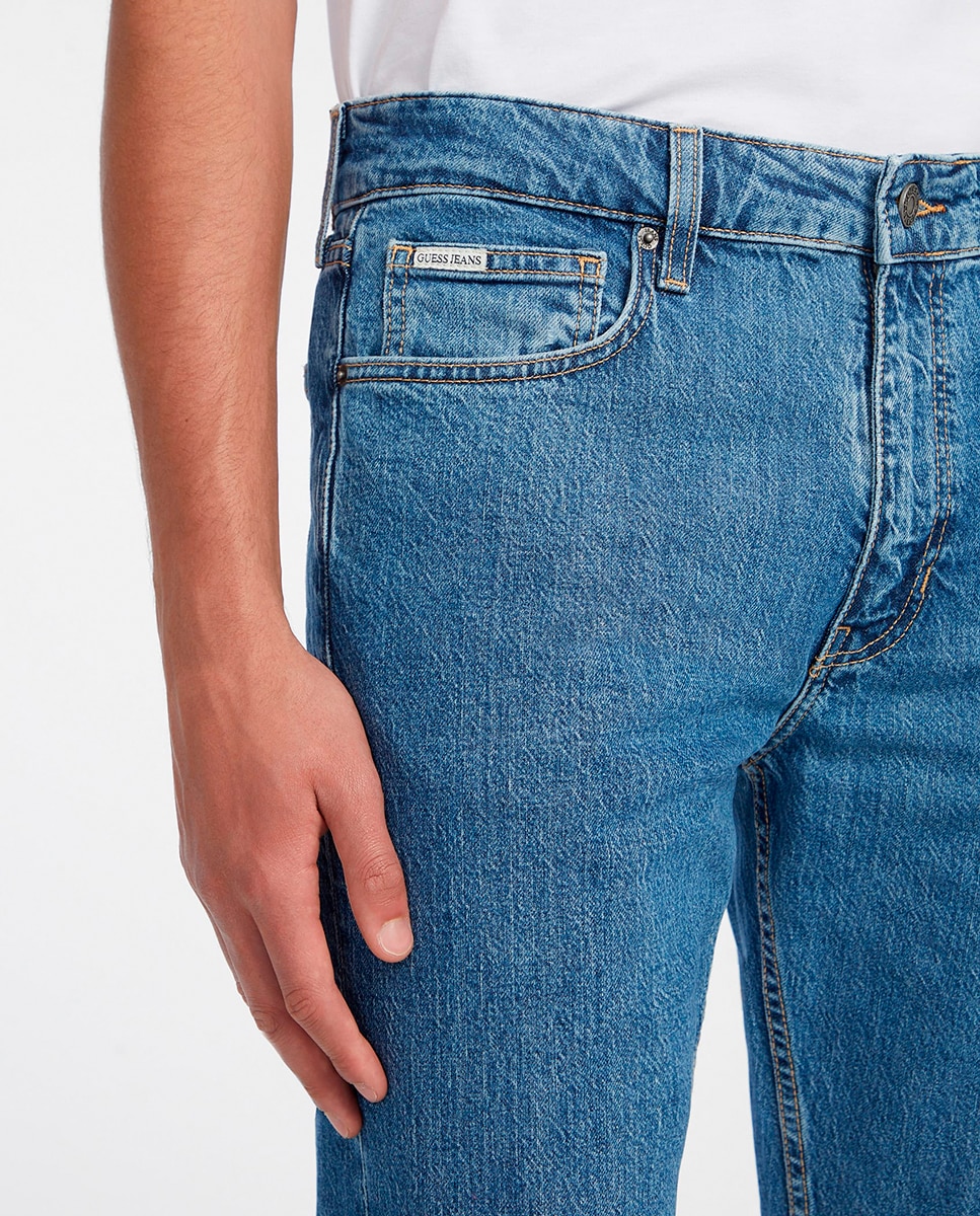 Jeans g16 Straight Azul-claro-5