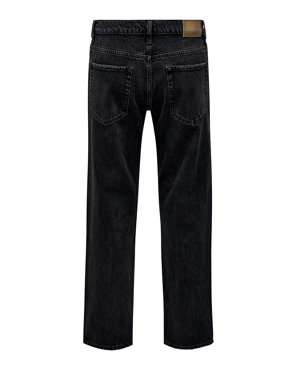 Jeans Straight Preto-7