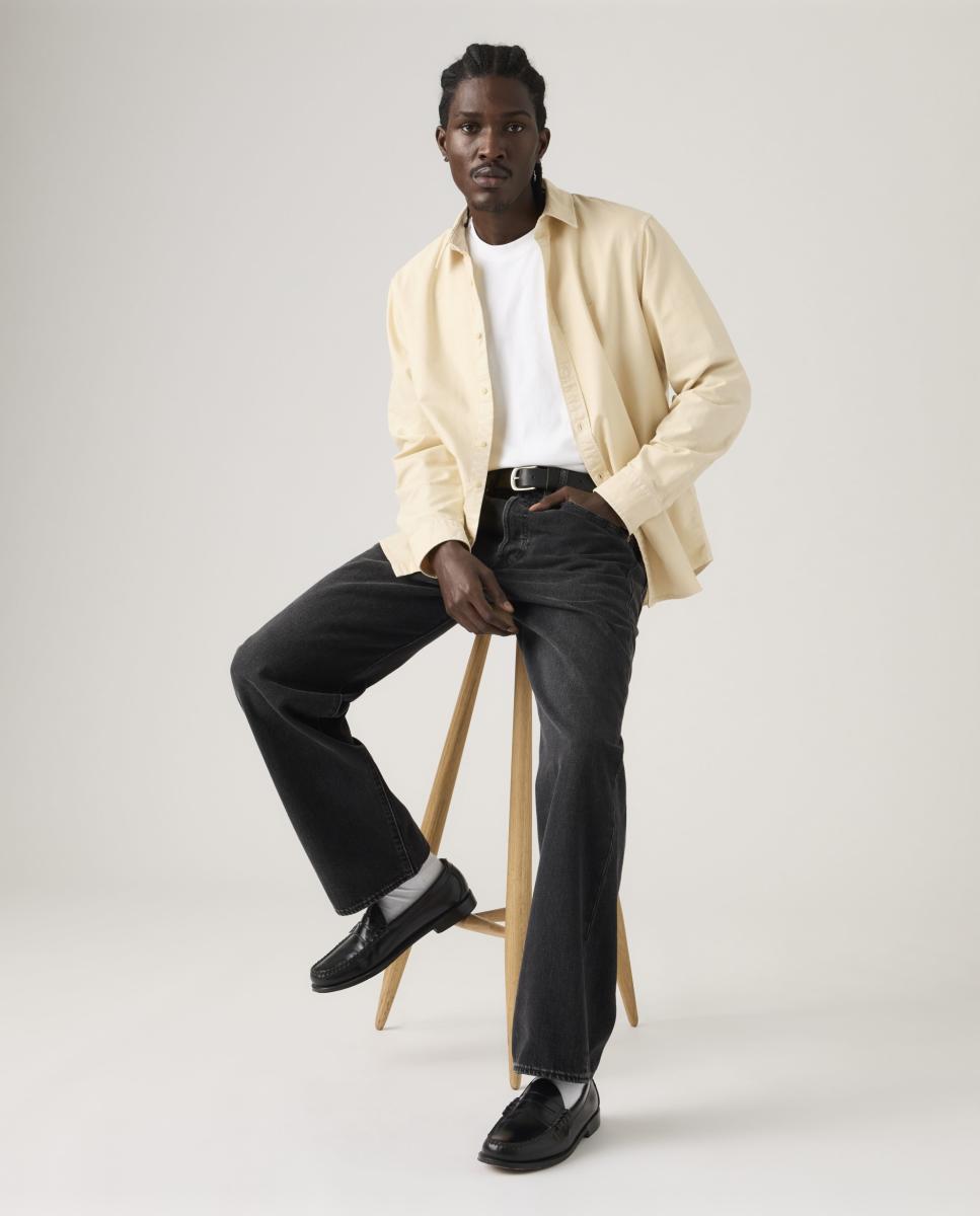 Jeans 501® Loose Cinzento-escuro-9