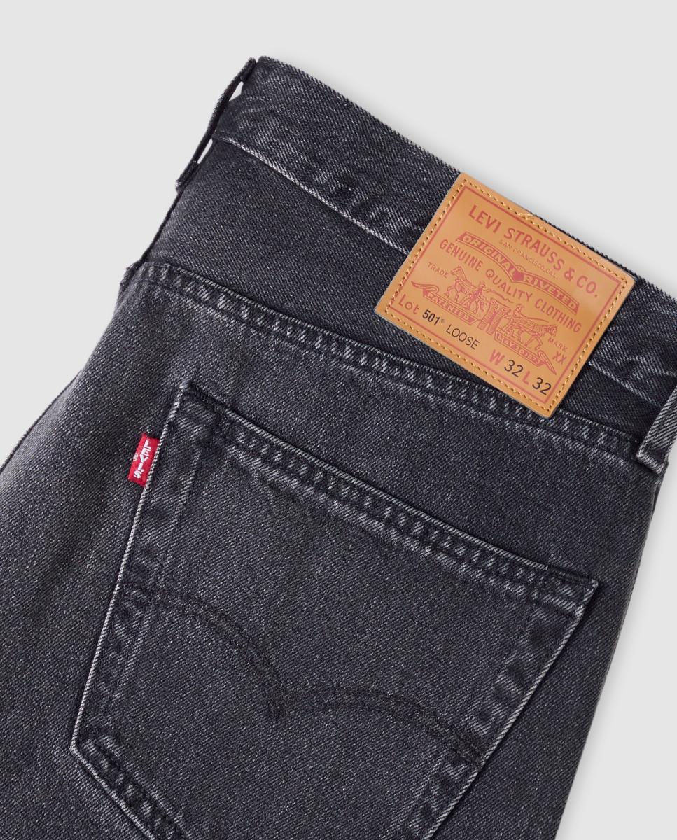Jeans 501® Loose Cinzento-escuro-8